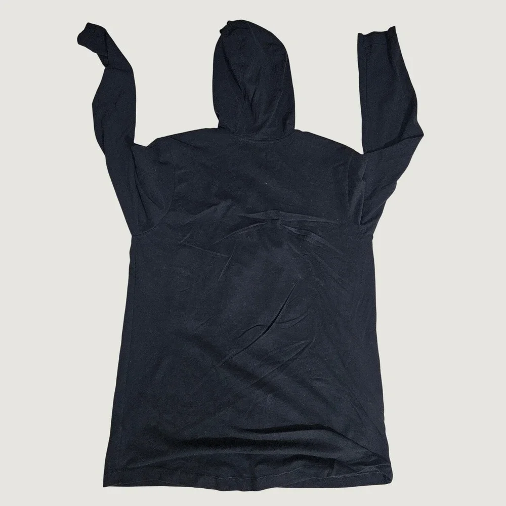 Nike Dri-FIT Mens Long Sleeve Hooded T-Shirt Black 398074-00A M